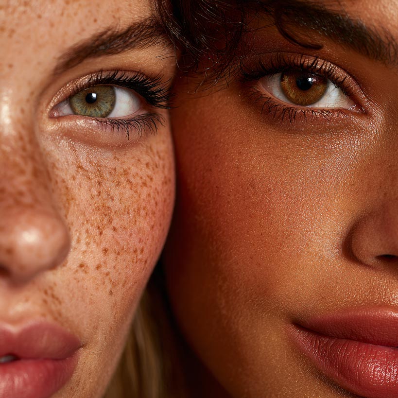 two-girls-facing-camera Médecine esthétique